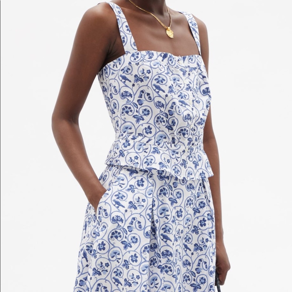 Thierry Colson Sleeveless Blouse
